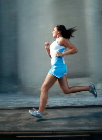 running