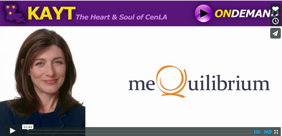 Jan Bruce, CEO and Co-Founder of meQuilibrium Joins Host Carlette Christmas of KAYT FM 88.1