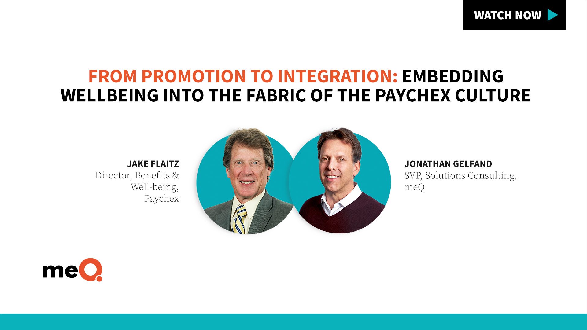 Embedding Well-being into the Fabric of Paychex Culture