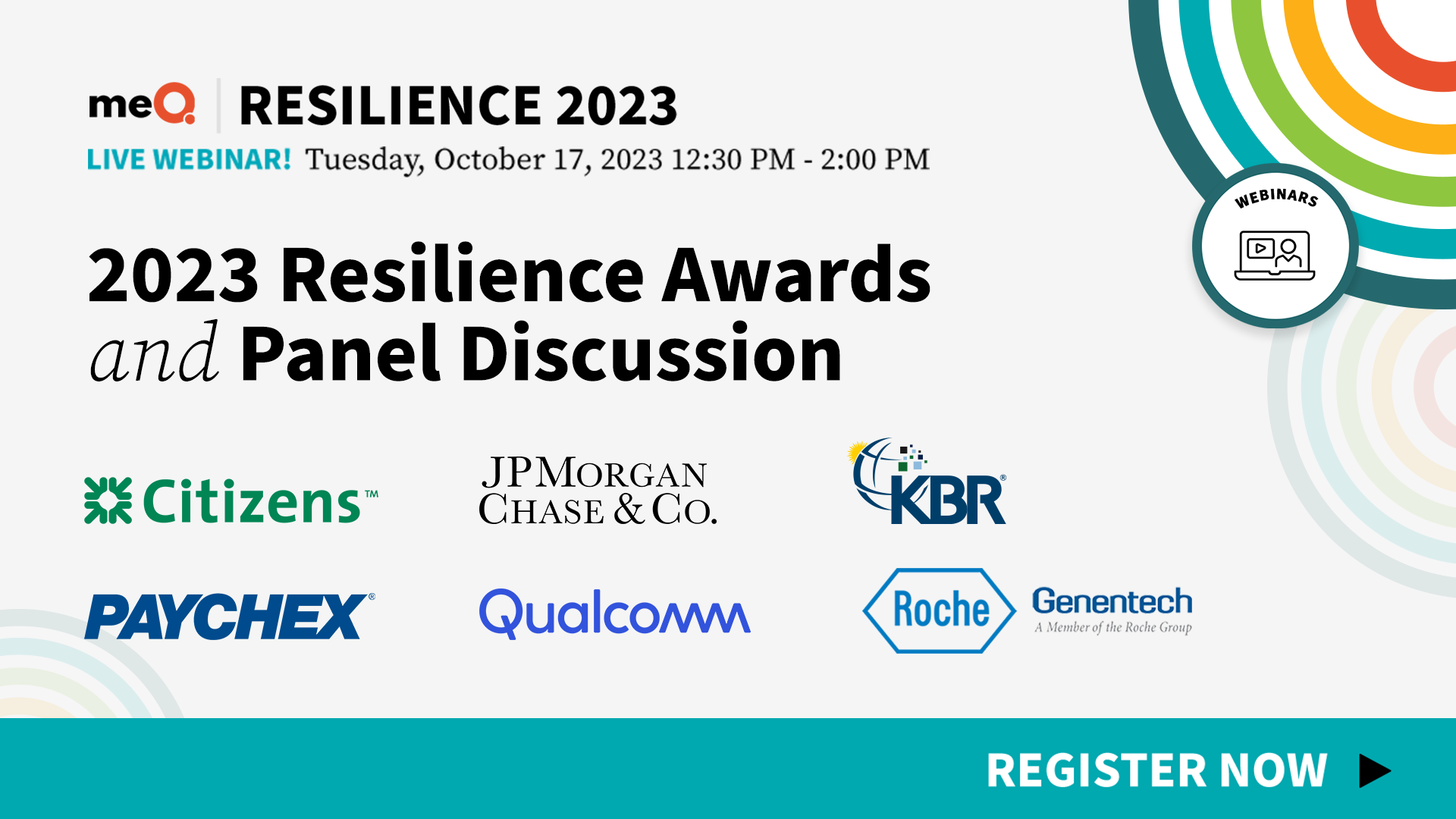 2023 Resilience Awards and Panel Discussion